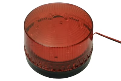BALIZA LED  ROJA ESTROBOSCOPICA 12V VC-15LED 