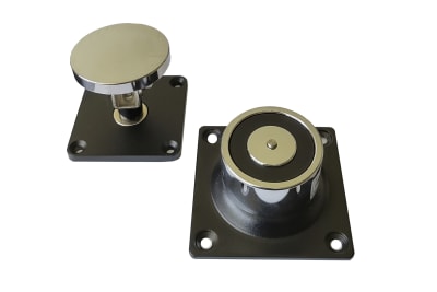 RETENEDOR REDONDO PARA PUERTAS CORTA FUEGO 45 KG SECUKEY