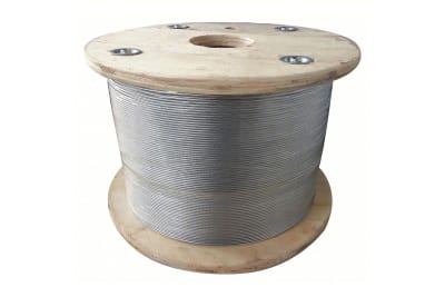 PIOLA DE ACERO GALVANIZADA 1X19 1.4MM ROLLO 500 METROS JVA