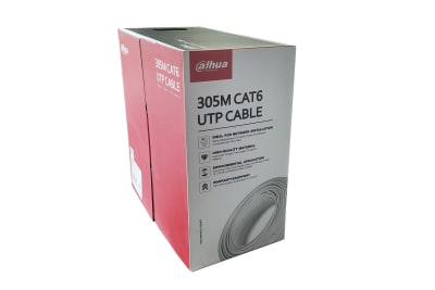 CABLE UTP CAT6 DAHUA DH-PFM920I-6UN-C 100% COBRE 305MTS