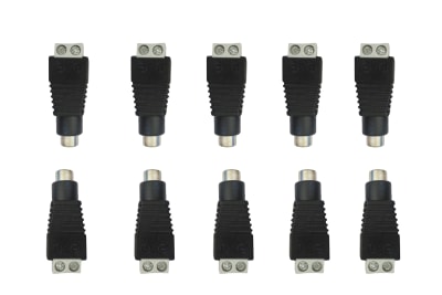 KIT 10 CONECTORES DC JACK HEMBRA