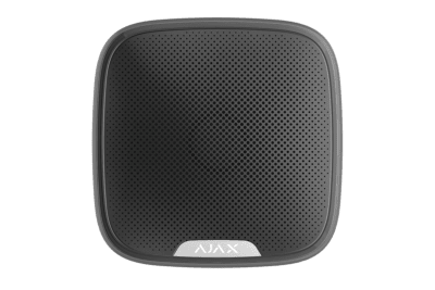 Sirena Inalámbrica para Exterior StreetSiren Jeweller Ajax Systems Black