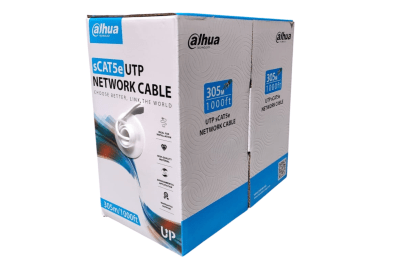 Cable UTP CAT5e Dahua PFM920I-5EUN 100% Cobre Blanco 305 m