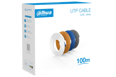 CABLE UTP CAT6 100% COBRE DAHUA 100MTS PFM920I-6UN-C-100