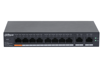 DAHUA SWITCH POE 10 PUERTOS // 8 POE  CS4010-8ET-601