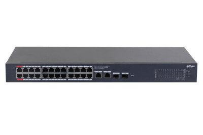 Switch Poe Dahua 28-Port/24-Poe  DH-CS4228-24GT-240 Gigabit