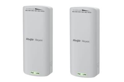 KIT 2 ANTENAS PUNTO A PUNTO 500MTS 2.4 GHZ IP55 RG-EST100-E1