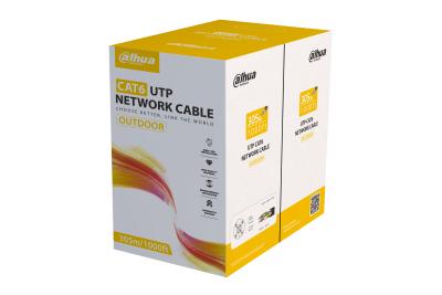 CABLE UTP CAT6 100% COBRE EXTERIOR DAHUA PFM920-6UN 305MTS