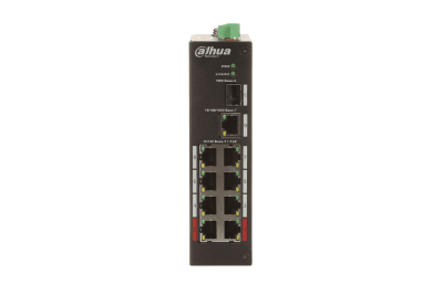 DAHUA SWITCH POE 8 PUERTOS REFORZADO CAPA 2  DH-PFS3110-8ET-96 10/100MBPS