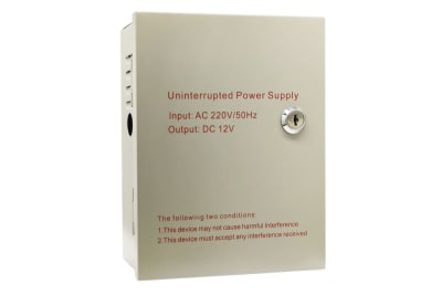 FUENTE DE PODER 12V 5 AMPERES C/GABINETE  CPOWER 5 SECUKEY1