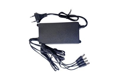 FUENTE DE PODER 12V  2.8A  4 DC JACK MACHO  EVHA12120-070 ( 0.7A X CANAL)