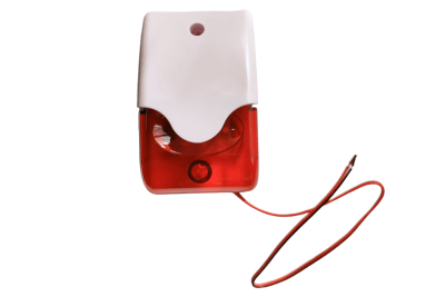 MINI SIRENA CON BALIZA ROJA  100 DB 12V VC-100R VCONN1