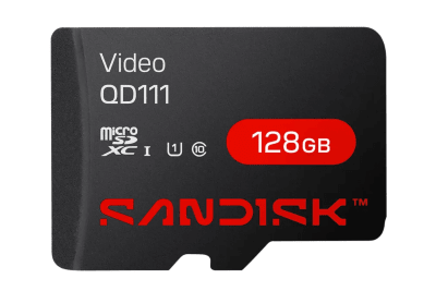 Tarjeta de Memoria Micro SD SanDisk Video 128GB C10 VD QD1311