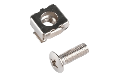 KIT 01 PERNO Y TUERCA ENJAULADA PARA RACK GL-SCW-001