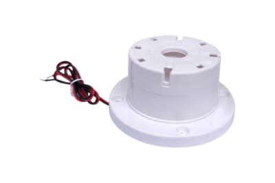 MINI SIRENA DE INTERIOR BLANCA 12V 1 TONO 100 DB1