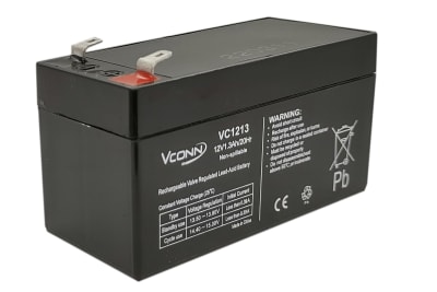 BATERÍA 12 VOLTIOS 1.3 AMPERES VC1213 VCONN 1