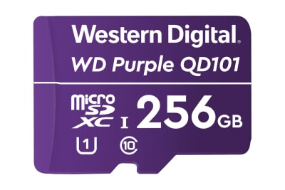 MEMORIA MICRO SD WESTERN DIGITAL PURPLE 256GB SC QD1011