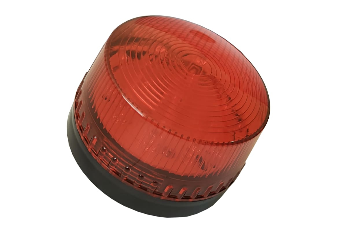 BALIZA LED  ROJA ESTROBOSCOPICA 12V VC-15LED 2