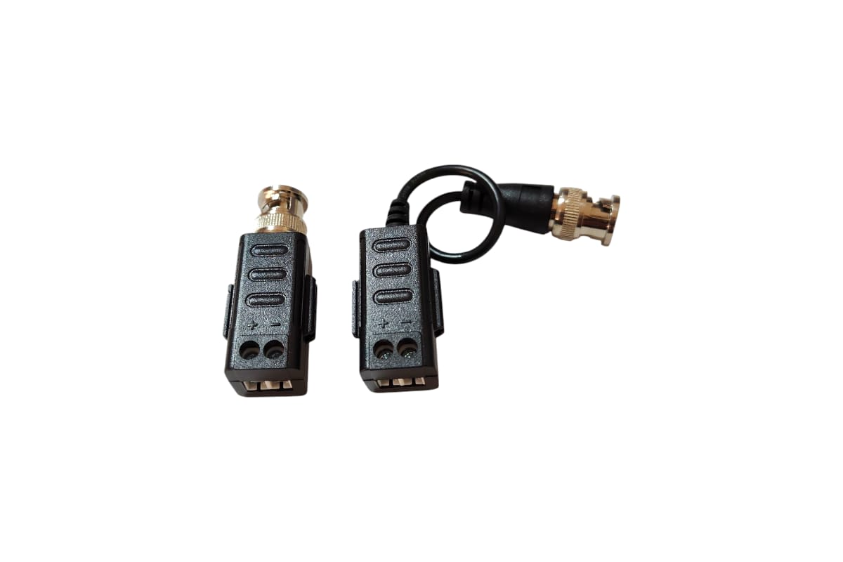 BALUN 01 CANAL 4K PASIVO  HD-TVI/HD-CVI/AHD/CVBS  HDP21022