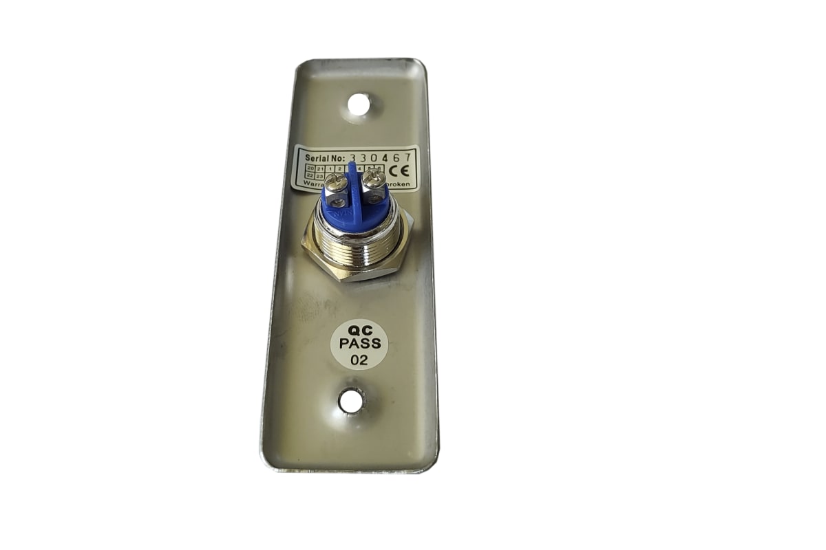 PULSADOR DE SALIDA N.O METALICO SBUTTON1 SECUKEY3