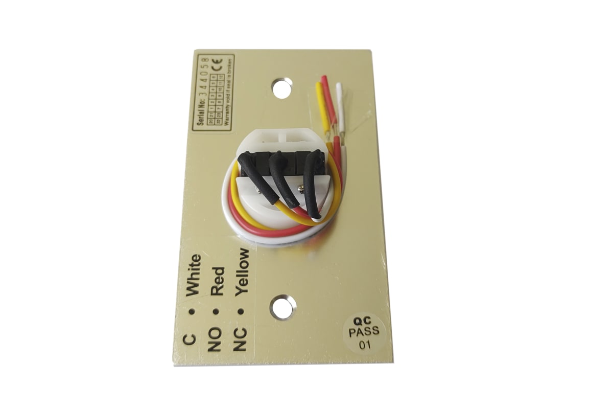 PULSADOR DE SALIDA NO/NC SBUTTON3 ALUMINIO SECUKEY3