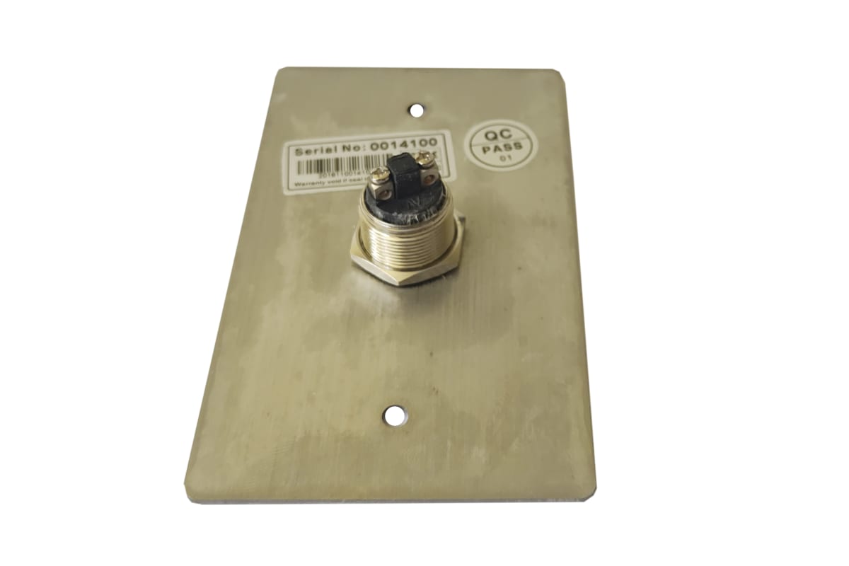 PULSADOR DE SALIDA SBUTTON7 N.O METALICO VCONN2