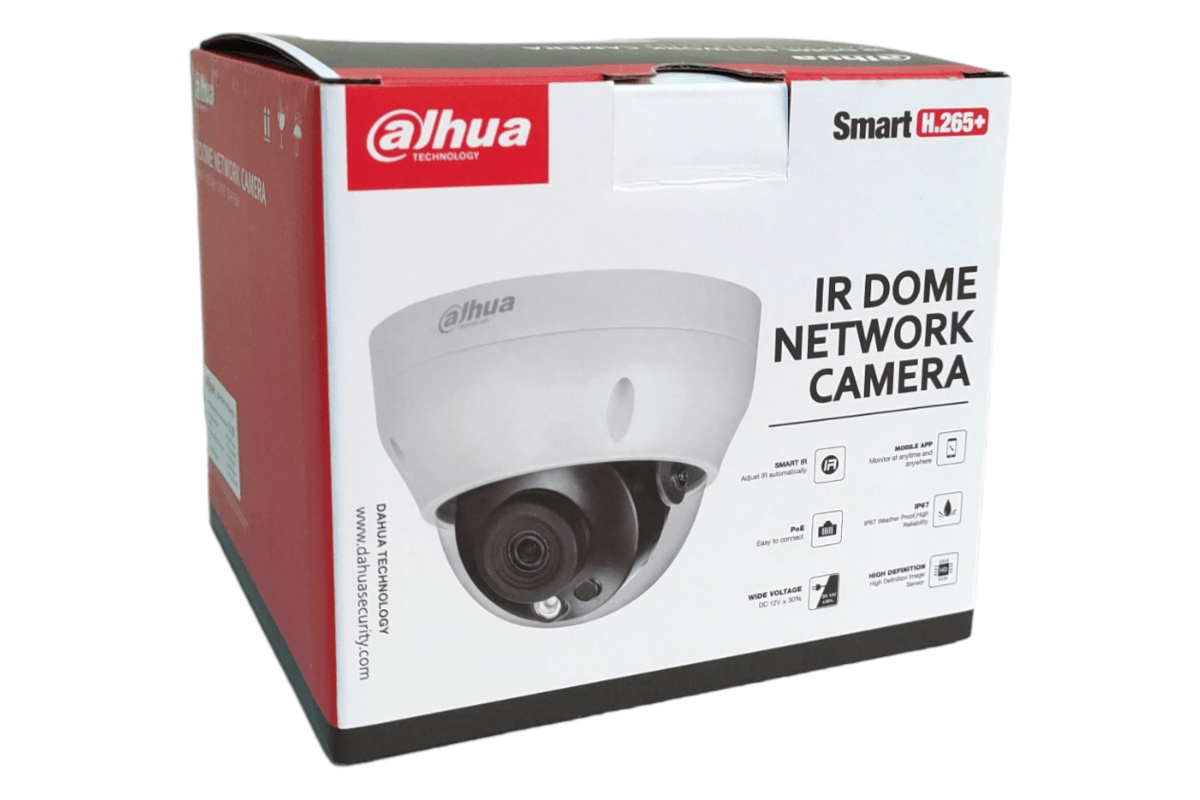 Cámara IP Domo 2MP Dahua DH-IPC-HDPW1230R1-S5 IP67 IR 30 m 2.8 mm3