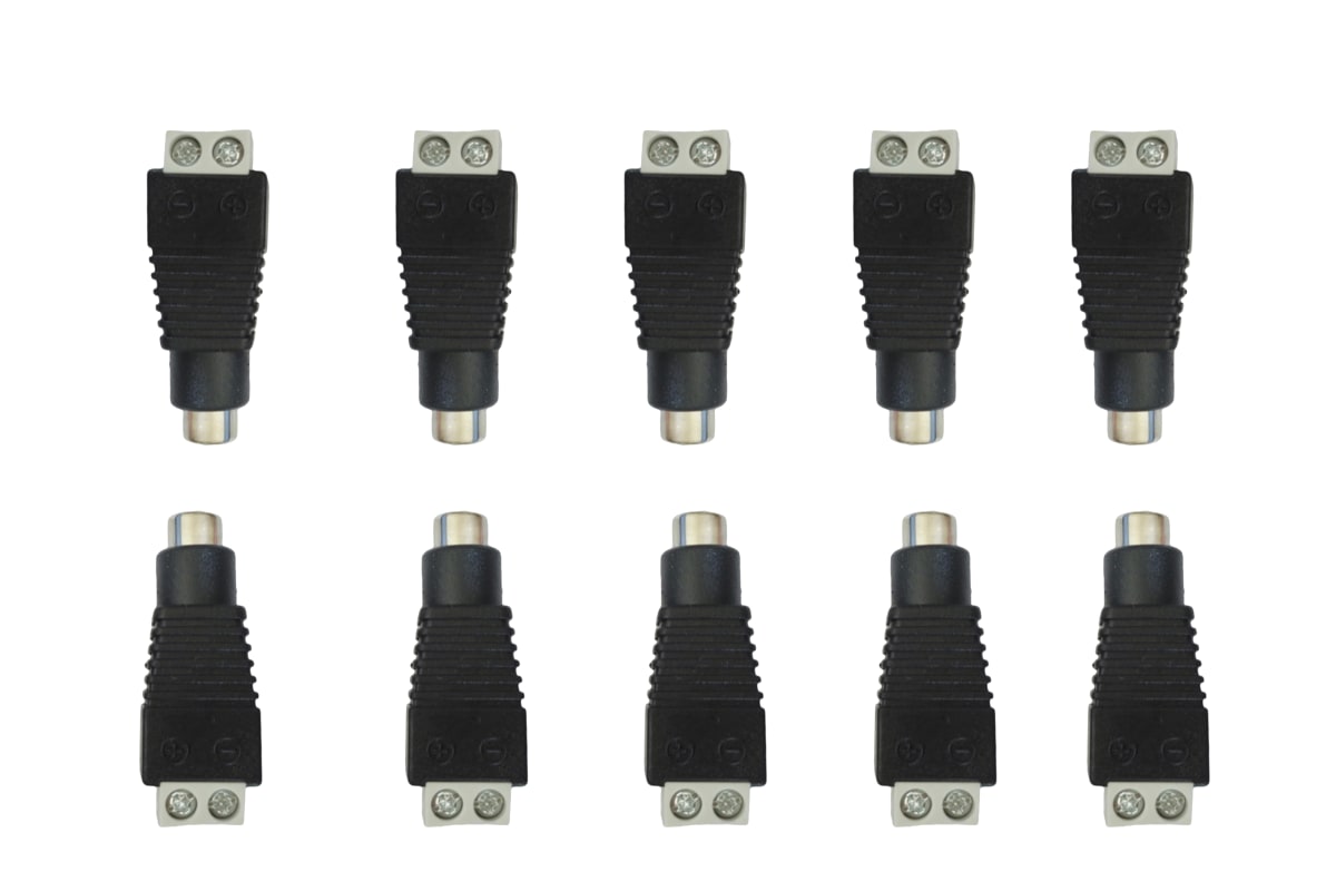 KIT 10 CONECTORES DC JACK HEMBRA 0