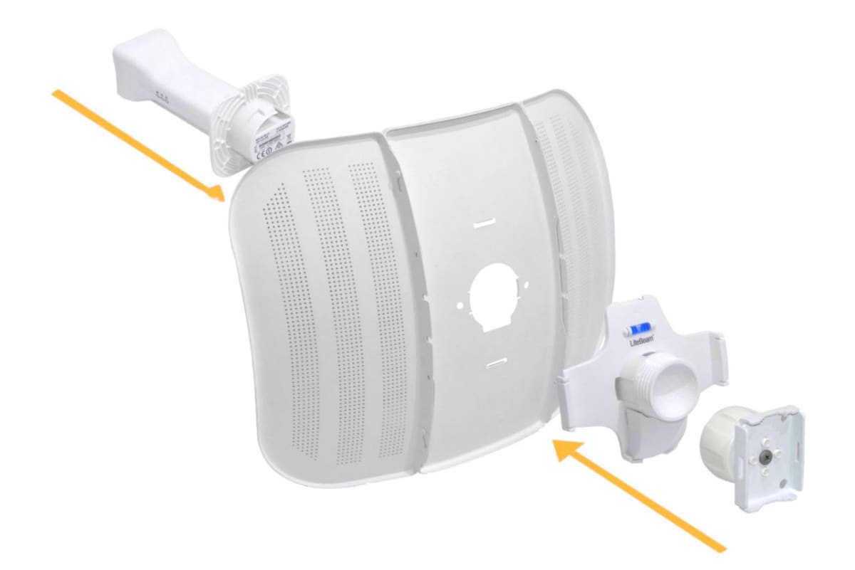 AP LITEBEAM M5GHZ 23DBI AIRMAX LBE-M5-23 UBIQUITI4