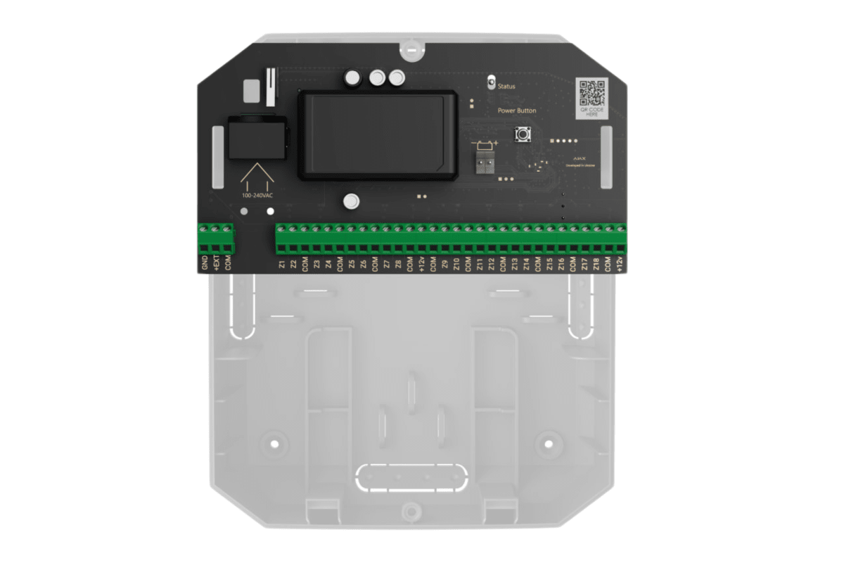 MODULO 18 ZONAS CABLEADAS AJAX JEWELLER MULTITRANSMITTER2