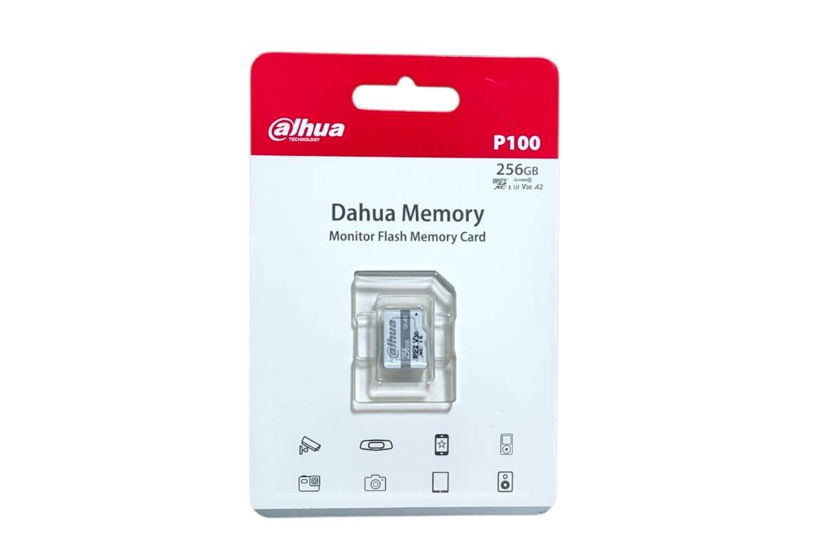 Tarjeta de Memoria Micro SD Dahua 256gb TF-P100/256G 0