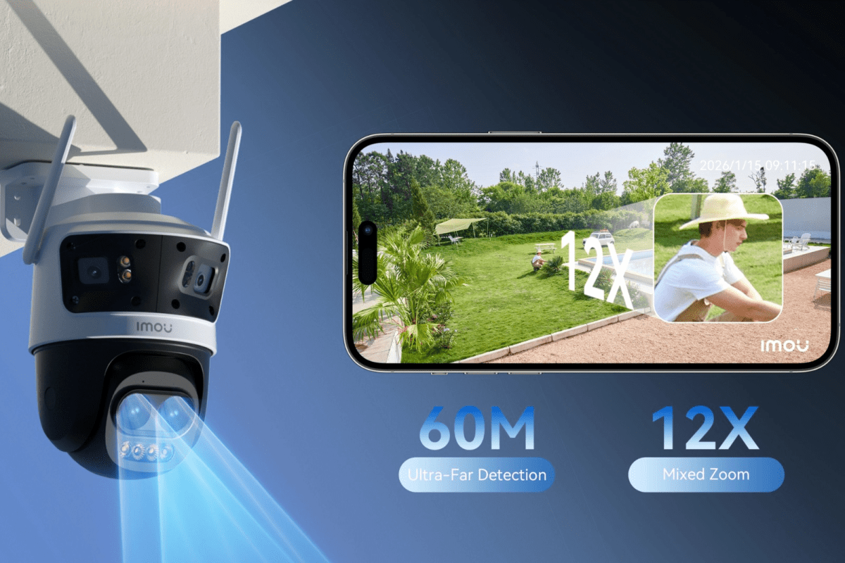 Cámara Imou PTZ Cruiser Pano Z Quadruple-Lens (4+4+5)Mp5
