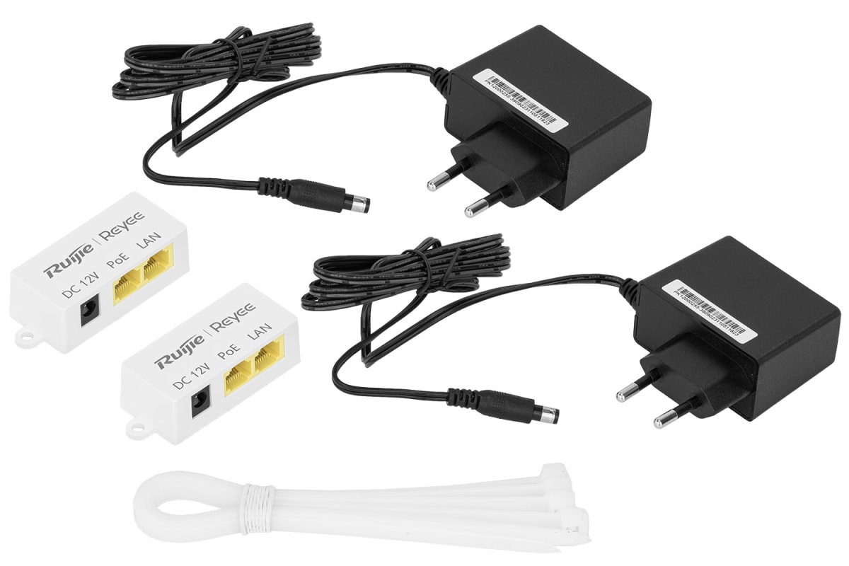 KIT 2 ANTENAS PUNTO A PUNTO 500MTS 2.4 GHZ IP55 RG-EST100-E3