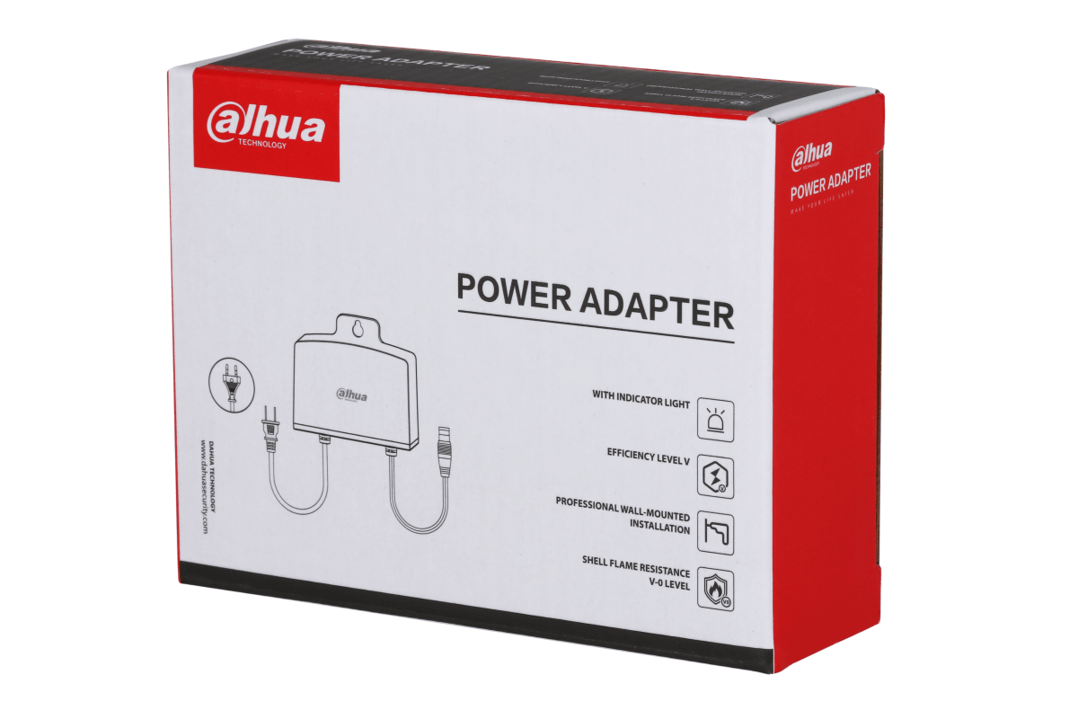 FUENTE DE PODER DAHUA A PARED 12V 2A DH-PFM301-EN 0