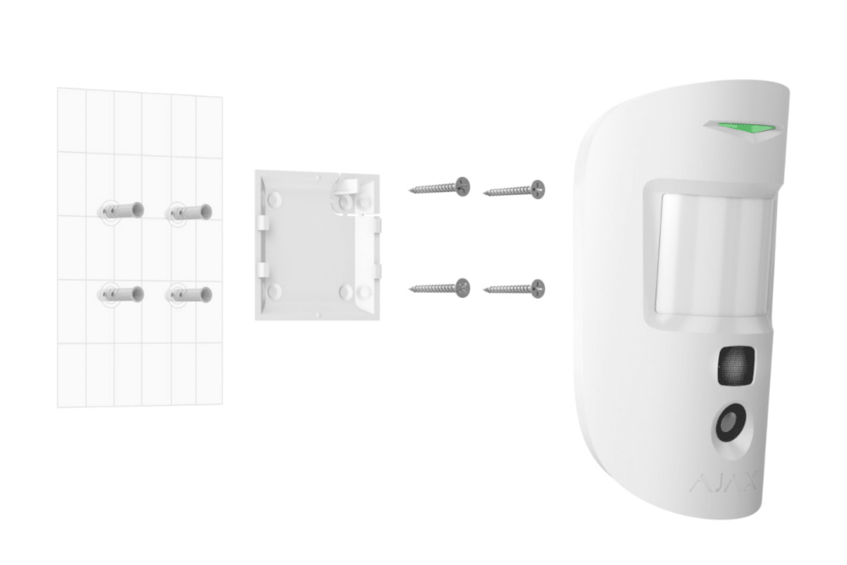 DETECTOR DE MOVIMIENTO INALAMBRICO AJAX C/FOTOVERIFICACION MOTIONCAM (PHOD) JEWELLER4