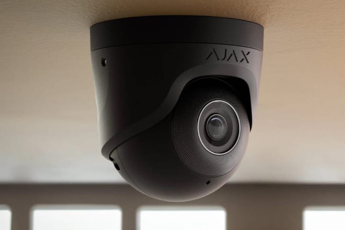 CAMARA IP DOMO 5MP/2.8MM  TURRETCAM AJAX SYSTEMS IP65 POE ONVIF  BLACK4