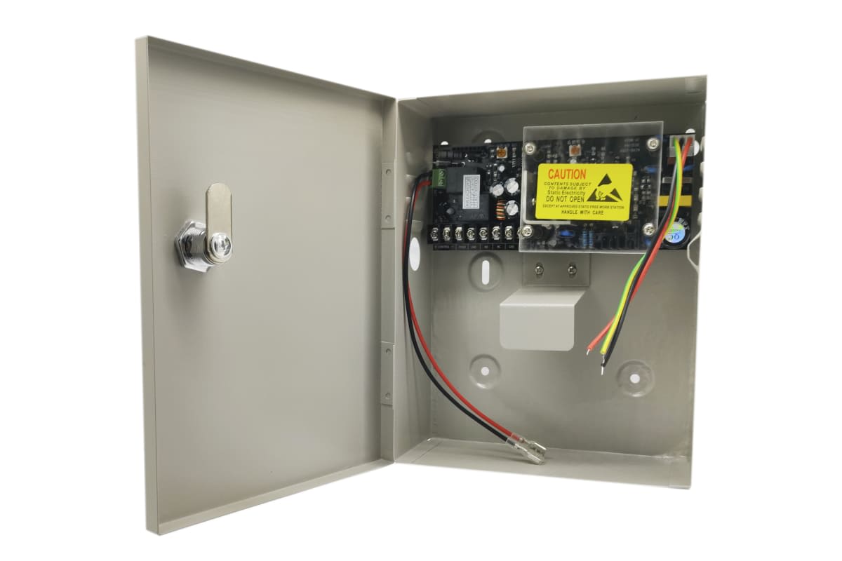 FUENTE DE PODER 12V 5 AMPERES C/GABINETE  CPOWER 5 SECUKEY3