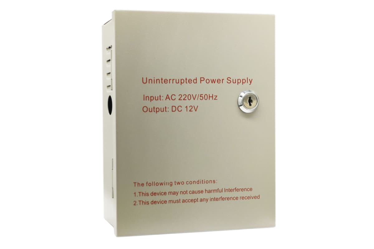 FUENTE DE PODER 12V 5 AMPERES C/GABINETE  CPOWER 5 SECUKEY 0