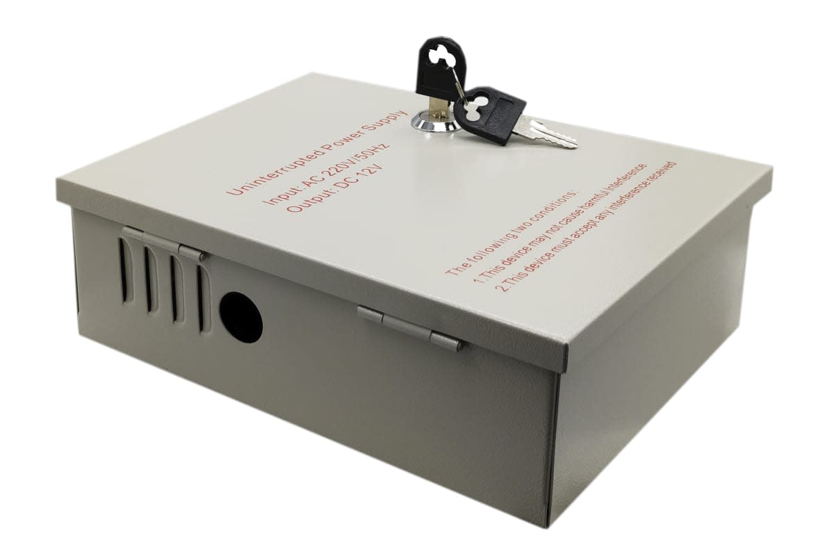 FUENTE DE PODER 12V 5 AMPERES C/GABINETE  CPOWER 5 SECUKEY2