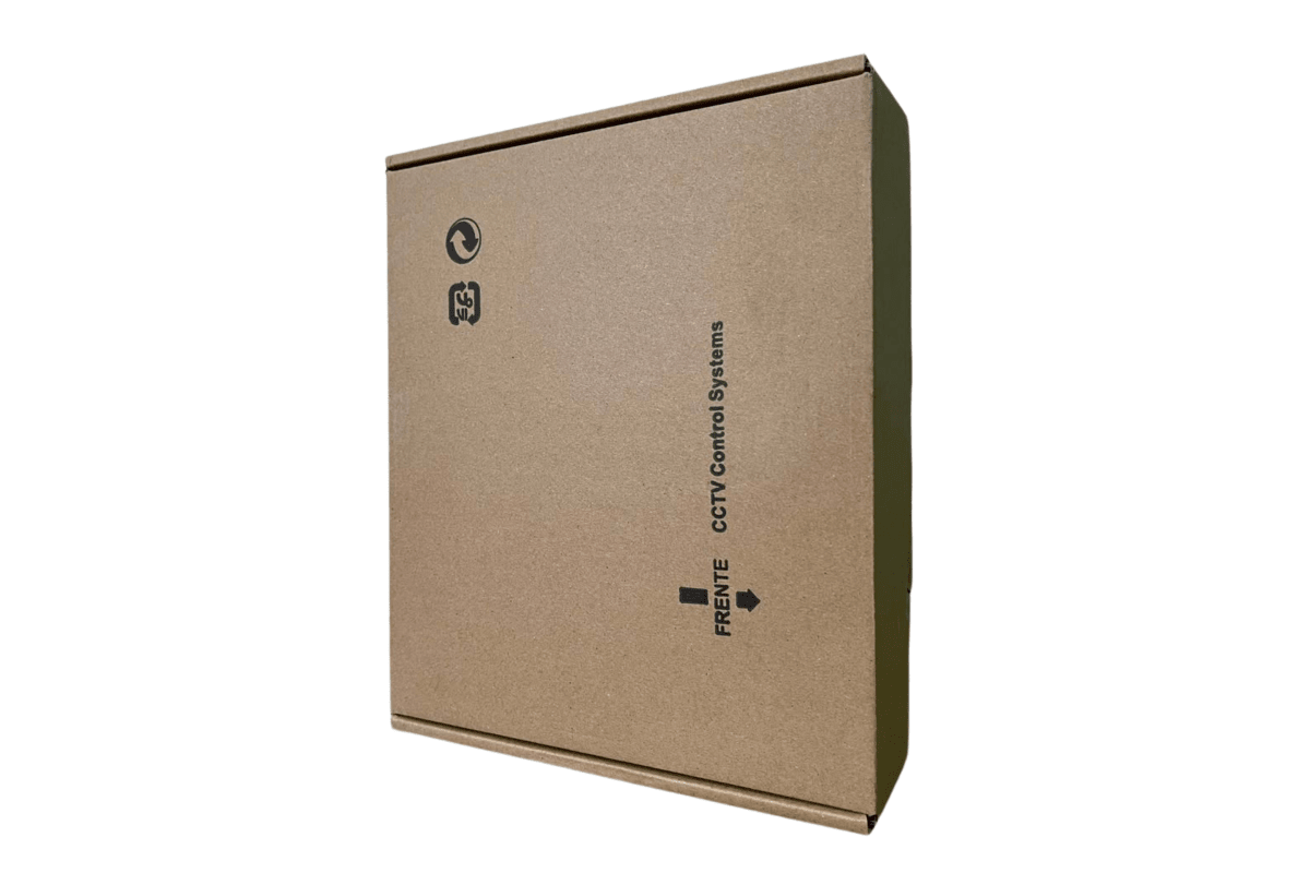 Fuente de Poder C/Gabinete ZKTeco 12V 10A 9CH ZK-10A-9CH4
