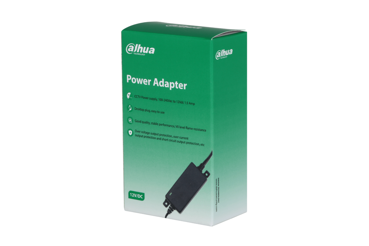 Fuente de Poder Dahua DC12V 1.5A DH-PFM325D-1215EN 0