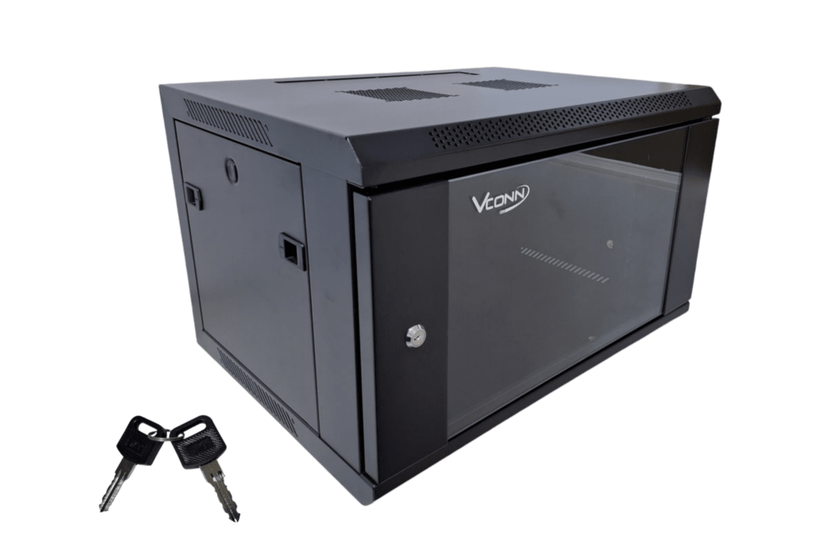 GABINETE RACK 6U 60CM VCRACK06-06L VCONN 0