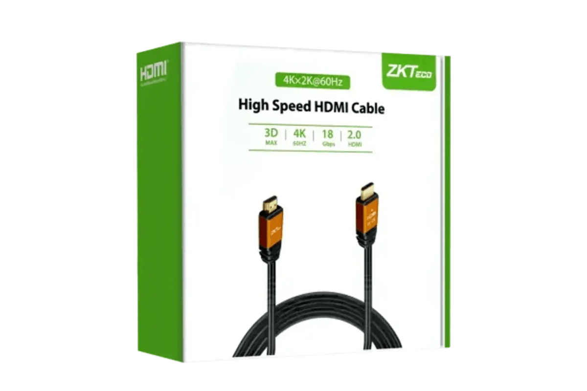CABLE HDMI 3MTS 4K ZK-30HD-C ZKTeco 0