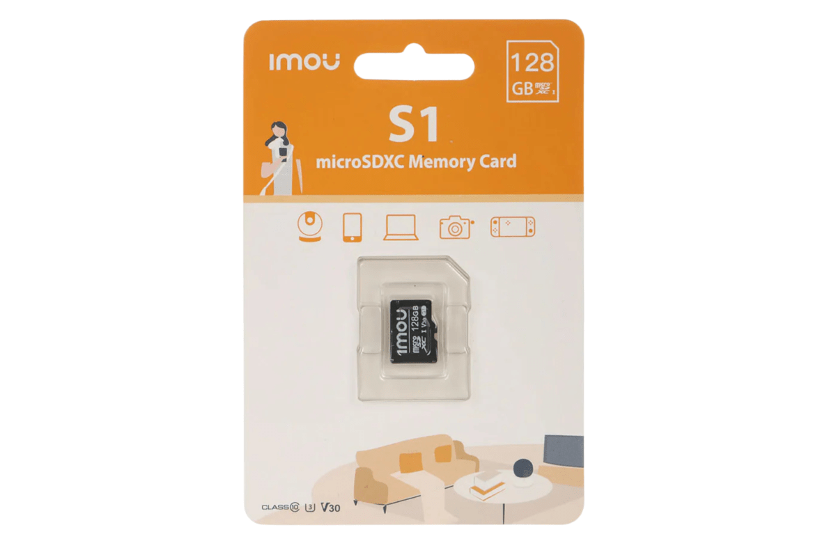 MEMORIA MICRO SD IMOU 128GB CLASE 10 ST2-128-S1 0
