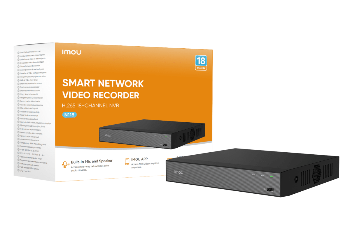 NVR IMOU 18 CH N118-8A0E 01/ETHERNET5