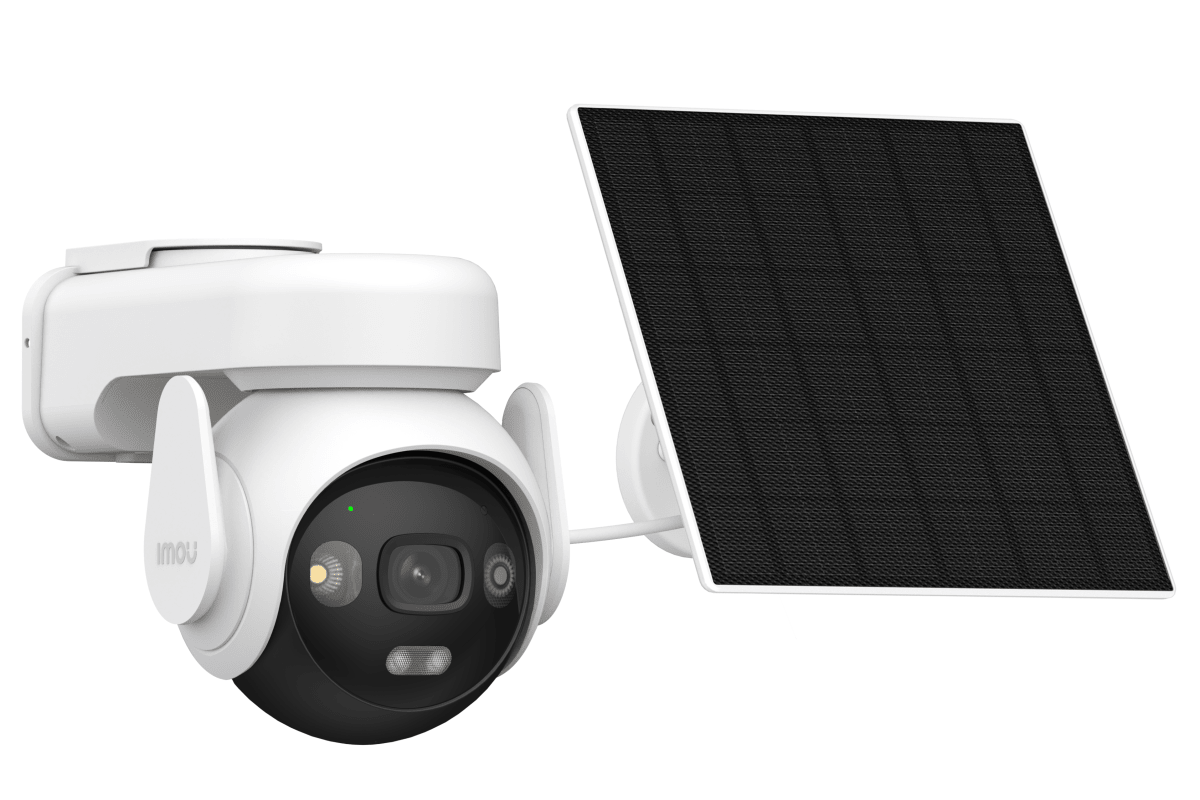 CAMARA IMOU AOV PT 5MP 4G Y WI-FI C/PANEL SOLAR   C/SIRENA4