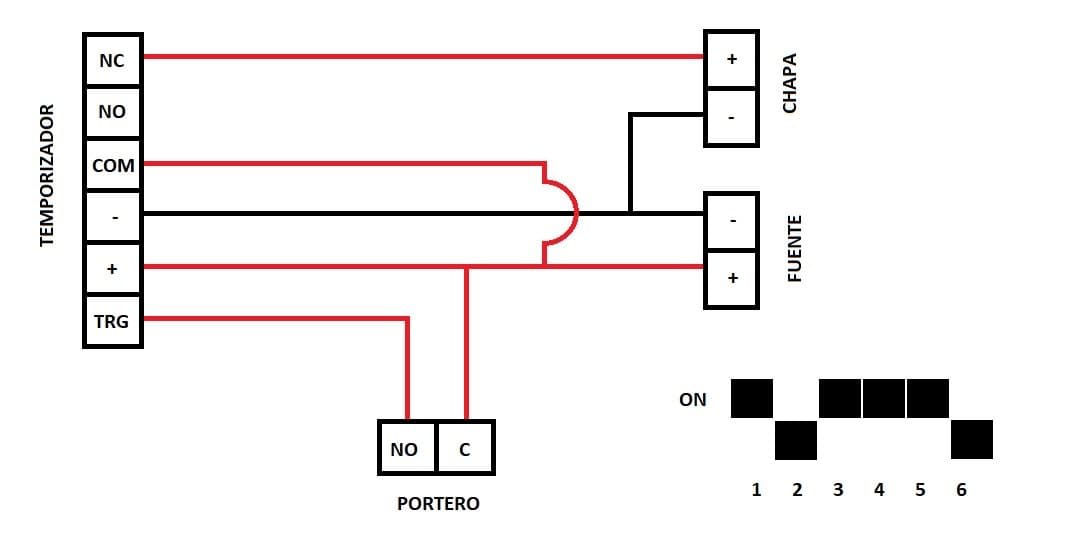 TEMPORIZADOR PROGRAMABLE 1 SEG A 60 MIN 12/24V SA-025Q6