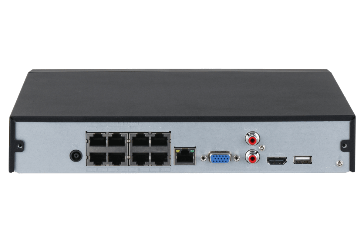 NVR DAHUA 8CH C/POE  DHI-NVR2108HS-8P-I2 WIZSENSE2