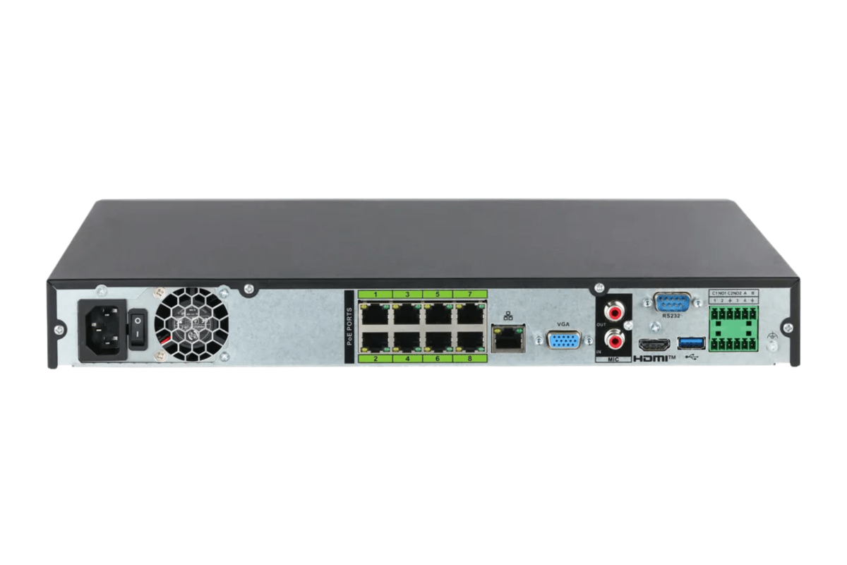 NVR NEXT Dahua 16CH C/8-Port poe DHI-NVR5216-8P-EI2 WizSense AcuPick ePoE3