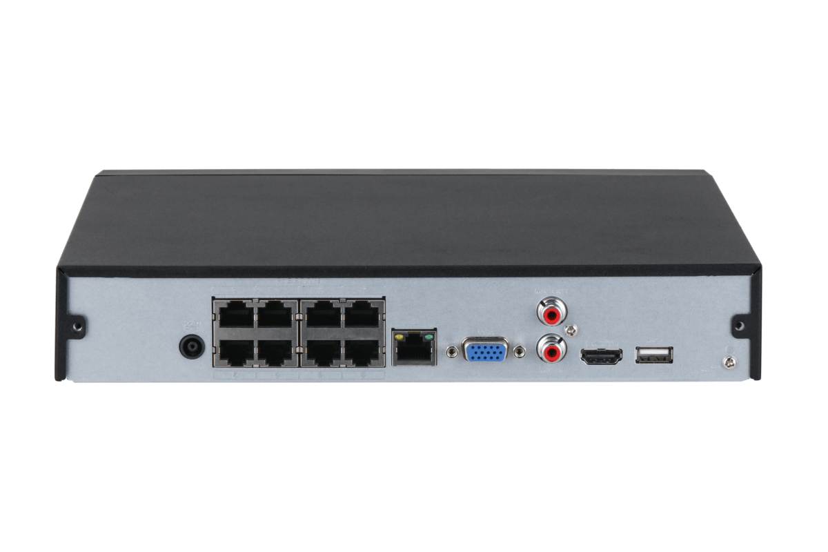 NVR 8CH / 8 PUERTOS POE DHI-NVR4108HS-8P-4KS3 DAHUA3